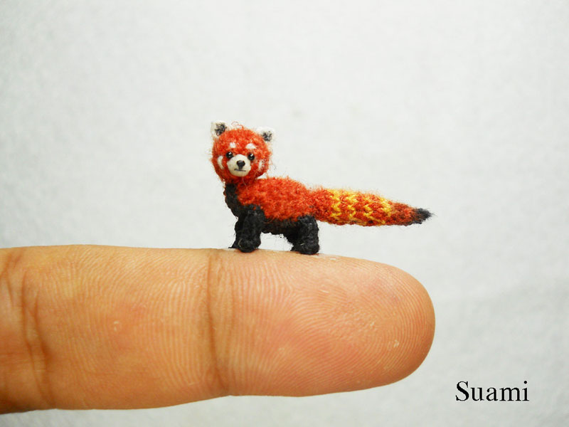 可愛い！編みぐるみの域を超えたミニチュアサイズの動物達を作る作家グループ-SU AMI