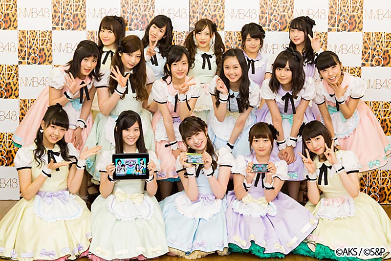 NMB48とHKT48が参戦！「AKB48グループ ついに公式音ゲーでました 