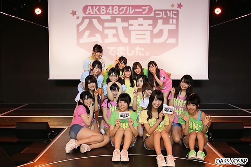 NMB48とHKT48が参戦！「AKB48グループ ついに公式音ゲーでました」賑やかになって配信！