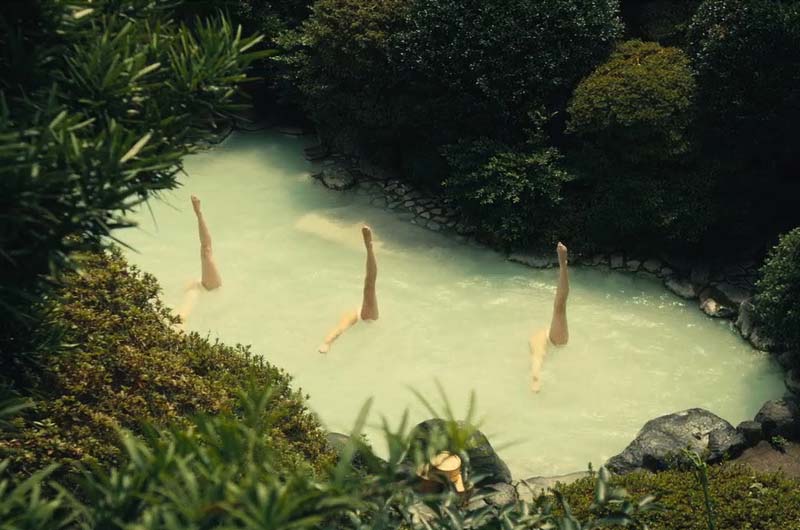 元日本代表シンクロナイズドスイミング”温泉でシンフロ”！”おんせん県おおいた”の新作動画